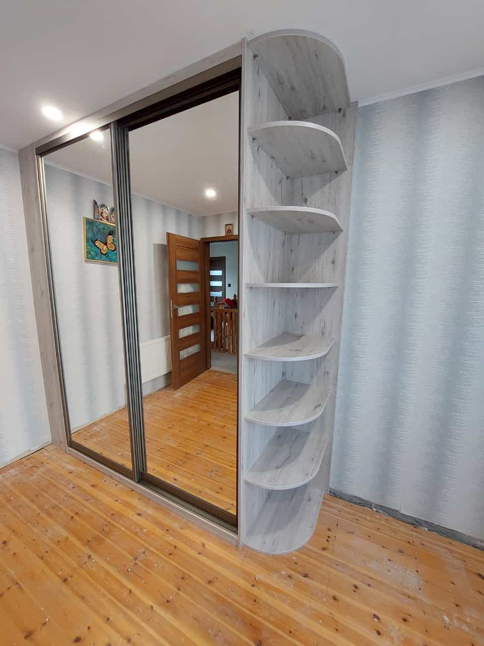 Sliding wardrobe for kids room built by SK Prodesign in Galway